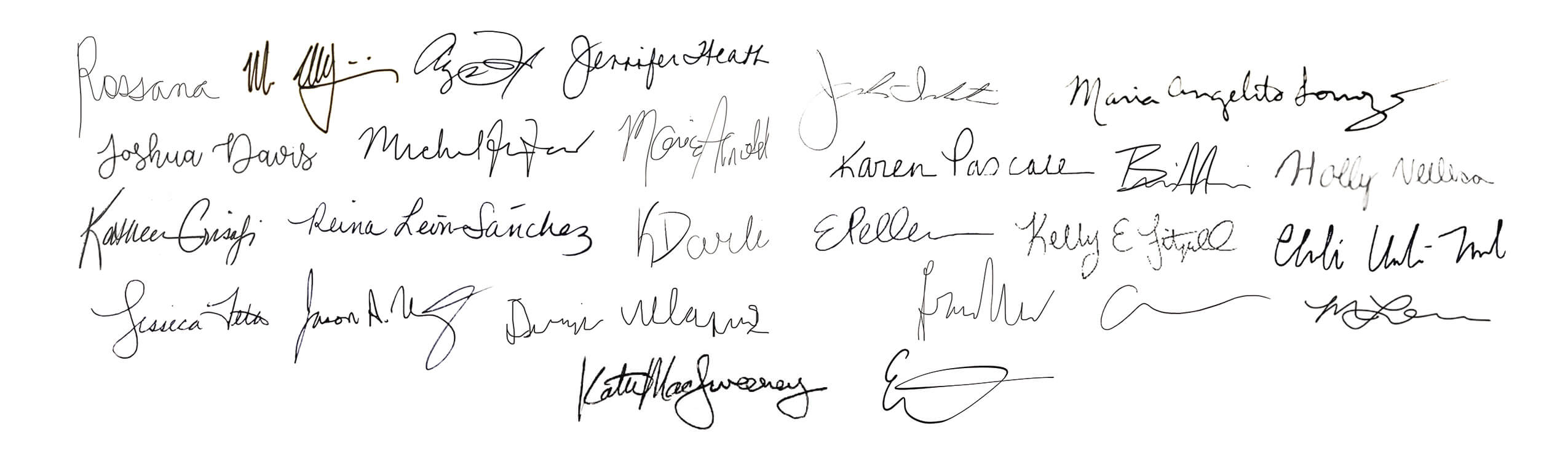 Signatures from UWGNW
