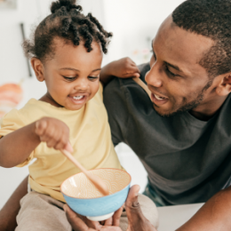 Father and child